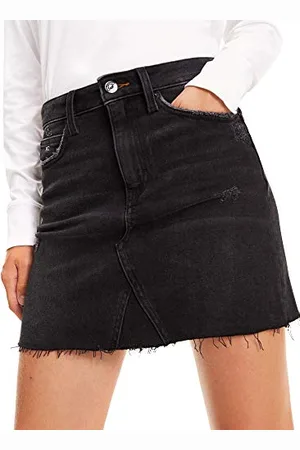 Tommy Hilfiger Krótki Denim W Spódnica, , 60 (Taglia Produttore: NI28)