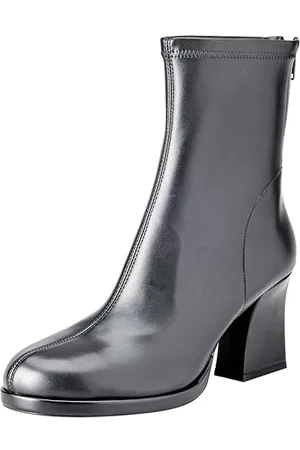 Pinko JOMELI Szczotka Drobna skóra S, Buty damskie, Z99_Nero Limuzyna, 41 EU