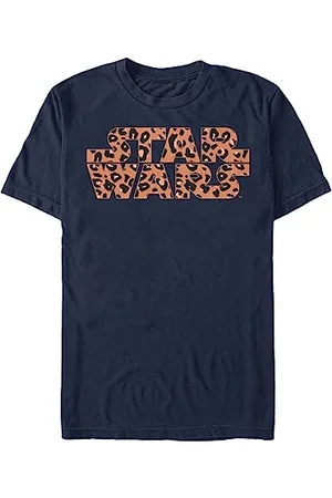 STAR WARS Unisex Logo Cheetah Fill Organic Short Sleeve T-Shirt, , XL, , XL