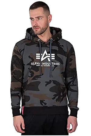 Alpha Industries Basic Hoody Camo Bluza z kapturem dla mężczyzn