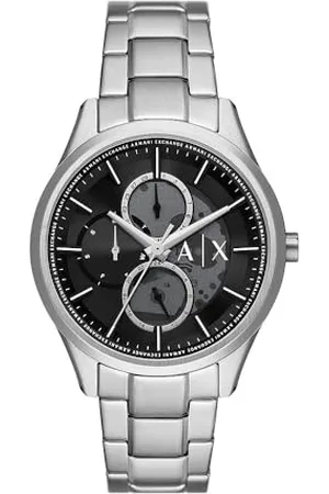 Armani Exchange Zegarek męski, mechanizm wielofunkcyjny, stal szlachetna, koperta 42 mm, pasek skórzany lub stalowy