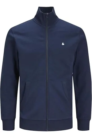 JACK & JONES Jjepaulos Sweat Zip Noos, , XS