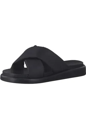 Marco Tozzi Damskie 2-2-27420-30 Pantolette, czarne, 36 EU, , 36 EU