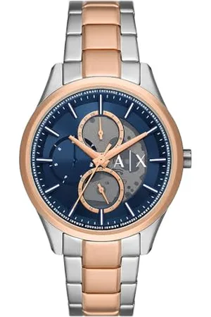 Armani Exchange Reloj Analógico para Hombre de Cuarzo con Correa en Acero Inoxidable AX1874