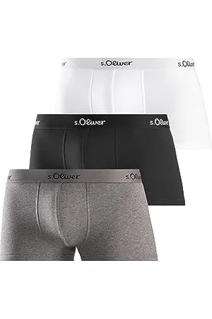 QS by s.Oliver Basic – szorty hip-short/pant – 3 sztuki w opakowaniu (XL czarne), , XL