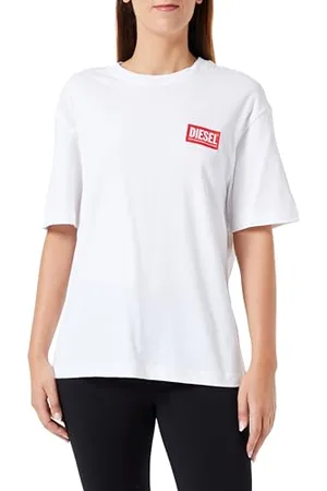 Diesel T-Danny-nlabel Koszulka damska, , XXS