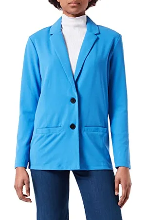 JDY LOUISVILLE Catia L/S JRS NOOS Blazer, Palace Blue, XS
