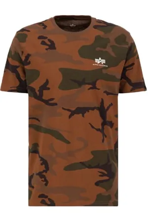 Alpha Industries Basic T Small Logo Camo T-Shirt dla mężczyzn
