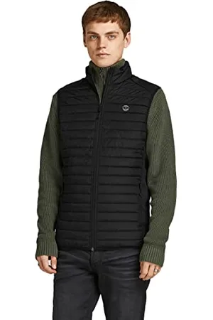 JACK & JONES Męska pikowana kamizelka bez rękawów JJEMulti Bodywarmer, , L