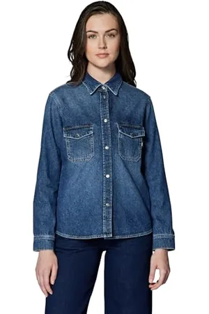 Mavi Levin; Dark Blue Denim, , XS