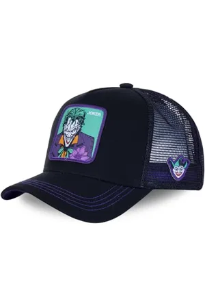 Capslab [ X ] Czapka męska i damska DC Comics, Trucker Joker, Regulowana i oryginalna czapka (rozmiar jeden rozmiar), , rozmiar uniwersalny