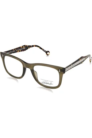 Hally & Son Eyeglass Frame HS908V04 Green-Tortoise Unisex Okulary 52/22/145, , 52/22/145
