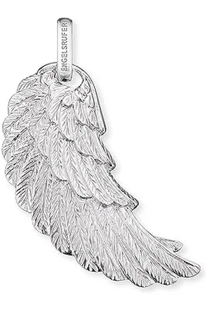 Engelsrufer Damen Anhänger Engelsflügel aus Sterling Silber - Ösenverschluss - nickelfrei - Größe: 29 mm