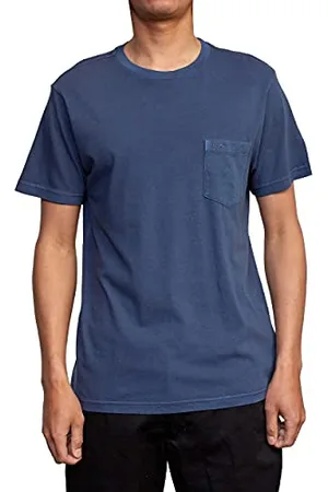 RVCA Męska koszulka z kieszonką pigmentową S/S