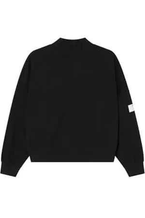 ECOALF Damska bluza Cyclaalf, z bawełny organicznej i recyklingowej, z długim rękawem, wygodna i wszechstronna bluza podstawowa, rozmiar M, kolor , , M