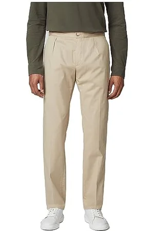 Hackett Męskie spodnie do biegania ze ściągaczem, brązowe (taupe), 34 W/32 L, , 34W / 32L