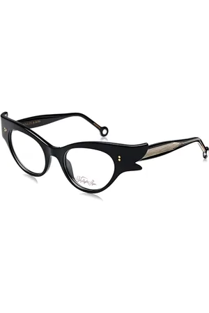Hally & Son Eyeglass Frame HS899V01 Black 50/20/140 Damskie okulary, , 50/20/140