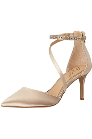 Badgley Mischka Damska czółenka Alaia, szampan, 8 UK, , 41 EU