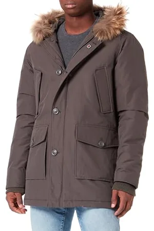 Canadian Classics Manitoba, męska parka, czarna oliwka, XXL (IT 56)