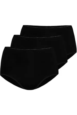 Teyli Damskie figi taliowe, bawełna, wysoka talia, Classico, 3 sztuki, , XL