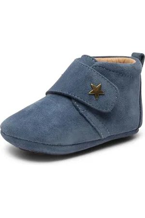 Bisgaard Chłopięce buty dziecięce Baby Star First Walker Shoe, niebieskie, 23 EU