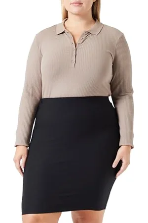 ONLY CARLILA HW Knee Pencil Skirt TLR, , 46