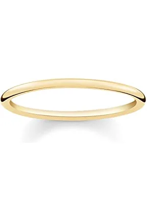 Thomas Sabo Damen-Dezenter Freundschaftsring 925 Sterlingsilber mit 