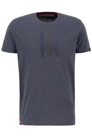 Alpha Industries Rainbow Reflective Label T-Shirt dla mężczyzn