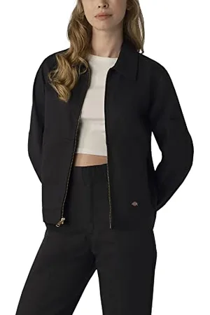 Dickies Eisenhower damska kurtka bez podszewki, czarna, XS, czarny, XS