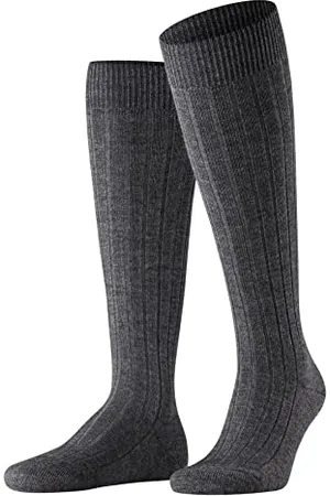 Falke Mężczyźni Podkolanówki Teppich Im Schuh M Kh Wełna długie jednokolorowe 1 Para, , 41-42
