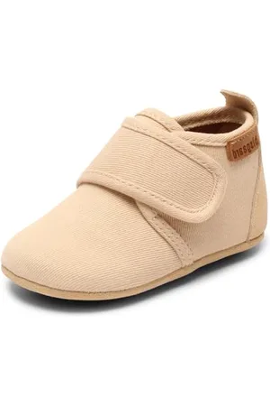 Bisgaard Chłopcy, uniseks, dziecięce buty Baby Cotton First Walker Shoe, kremowe, 20 EU