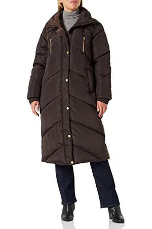Kaffe Damska kurtka z kapturem, wyściełana kurtka puchowa Longline Without bluza damska, , 40