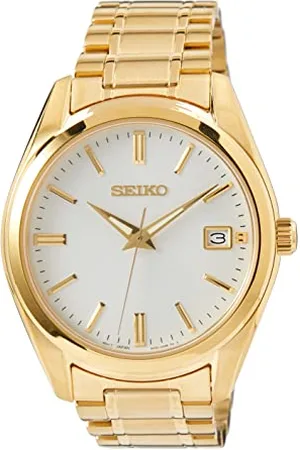 Seiko Zegarek męski kwarcowy stal szlachetna z paskiem ze stali szlachetnej SUR314P1, , Rozmiar uniwersalny, bransoletka