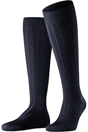 Falke Mężczyźni Podkolanówki Teppich Im Schuh M Kh Wełna długie jednokolorowe 1 Para, , 41-42