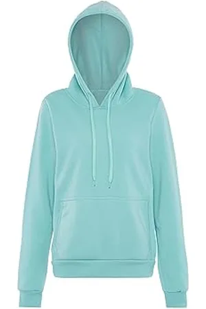 Blonda Modna bluza z kapturem dla kobiet, poliester, jadeit, rozmiar XS, , XS