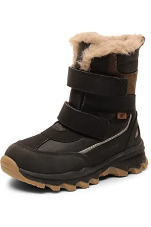 Bisgaard Chłopięce unisex dzieci Eddie tex Fashion Boot, czarne, 34 EU, , 34 EU