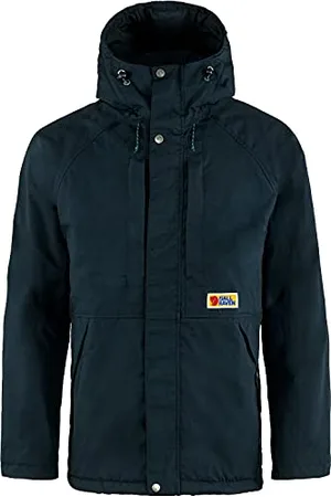 Fjällräven FJÄLLRÄVEN Męska M F84128-555 Vardag Lite wyściełana kurtka, ciemnogranatowa, L, , XL
