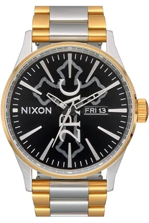 Nixon Męski analogowy japoński mechanizm kwarcowy zegarek z bransoletką ze stali nierdzewnej A1379-5196-00, , bransoletka