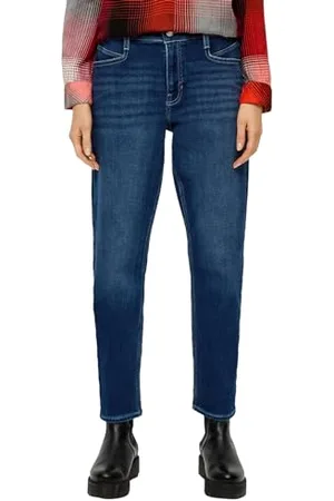 QS by s.Oliver Damskie dżinsy Slim Fit, zwężane nogawki, , 38