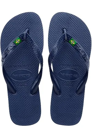 Havaianas Unisex Top Brasil klapki, niebieskie, 37/38 EU, , 4.5/5 UK