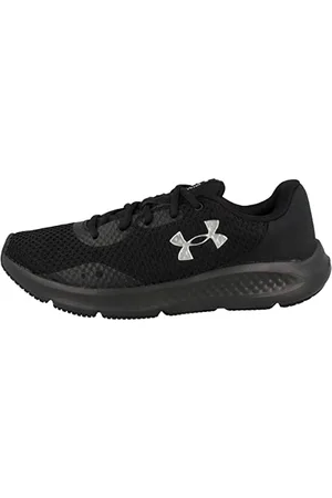 Under Armour Damskie buty do biegania Ua Charged Pursuit 3 do biegania Visual Cushioning, czarne, 36 EU, Czarny, 36 EU