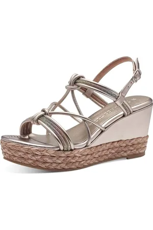 Marco Tozzi Sandały damskie 2-28305-42 Wedge, , 6 UK