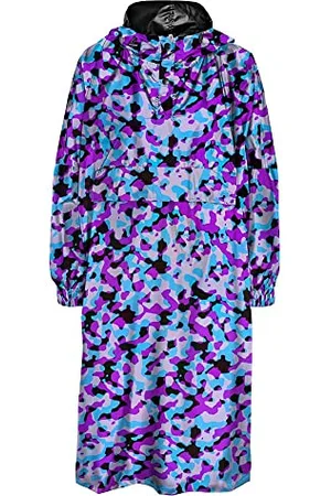 Noisy May Sky Printed Rain Jacket One Size
