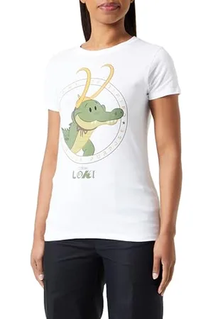 Marvel "Crocodile Loki Variant Identified" Koszulka damska WOLOKIMTS015, biała, rozmiar S, , S