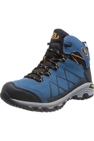 BRUTTING Unisex Kansas High buty do biegania w terenie, petrol/czarny/pomarańczowy, 44 EU, , 44 EU