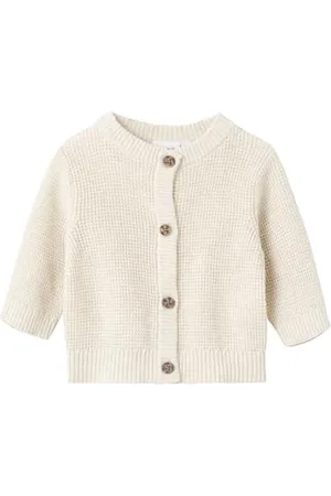 NAME IT Unisex Baby Nbnbubba Ls Knit Card Noos kurtka z dzianiny, , 56