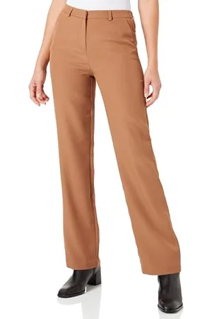 ONLY Bestseller A/S Damskie spodnie ONLELLY Life MID Straight ELA Pant TLR, , 38W / 32L, , 38W / 32L