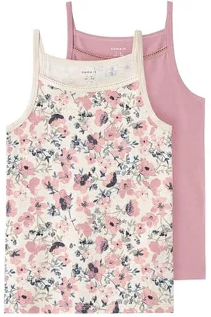 NAME IT NKFSTRAP TOP 2P Nostalgia Flower Noos, , 134-140
