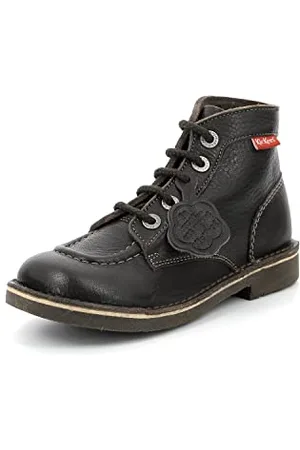 Kickers Miękkie kozaki i i botki dziewczęce z kołnierzykiem typu kick collar 393439-30, , 16.5 EU