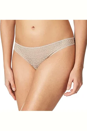 DKNY Damskie nowoczesne koronkowe majtki ze stringami, , M
